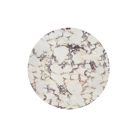  Accessory marble white / Tray for Androgyne Coffee table Ø 63 cm - Audo Copenhagen