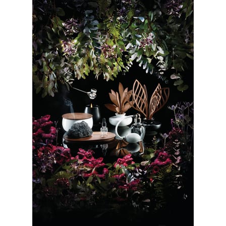 Diffuseur de parfum The Five Seasons céramique noir bois naturel / H 22,5 cm - Alessi