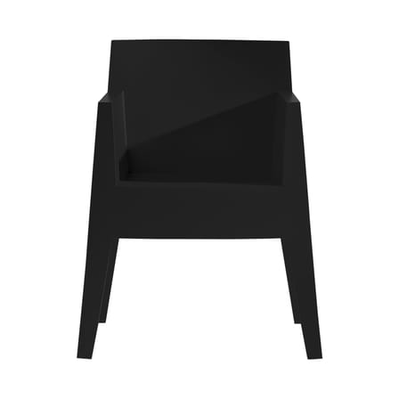 Fauteuil empilable Toy plastique noir - Driade