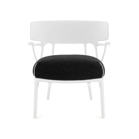 Fauteuil rembourré A.I. Lounge / Conçu par intelligence artificielle - Recyclé - Kartell