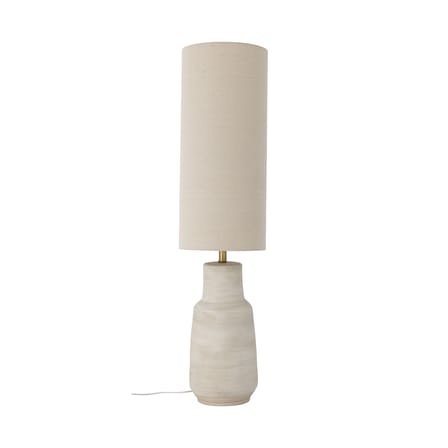 Lampadaire Linetta céramique beige / H 113 cm - Grès & lin - Bloomingville