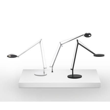 Lampe de table Demetra LED métal blanc / détecteur de présence - Artemide