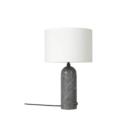 Lampe de table Gravity Small marbre gris / Ø 30 x H 49 cm - Gubi