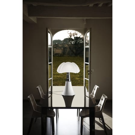 Lampe de table Pipistrello LED / H 66 à 86 cm - Gae Aulenti, 1965 - Martinelli Luce