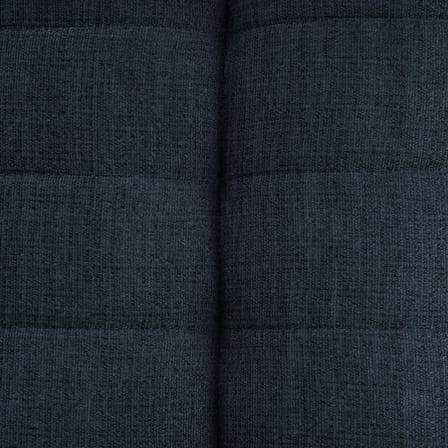 Pouf N701 tissu bleu / 70 x 70 cm - Ethnicraft