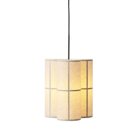 Suspension Hashira Cluster tissu beige / Ø 37 x H 60 cm - Lin - Audo Copenhagen