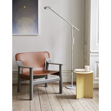 Table d'appoint Slit Metal métal noir / Haute - Ø 35 X H 47 cm - Hay