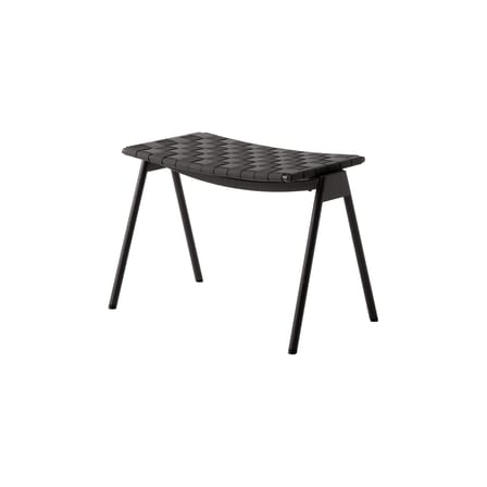 Tabouret Ville AV46 tissu noir - &tradition