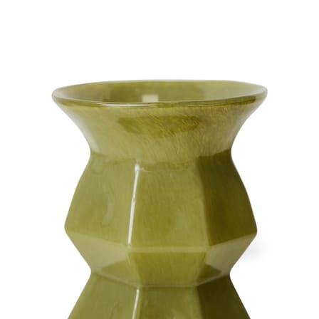 Vase Silhouette verre vert - HK LIVING