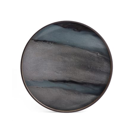 Accessoire  verre bleu / Ø 61 cm - Bois & verre peint main - Ethnicraft