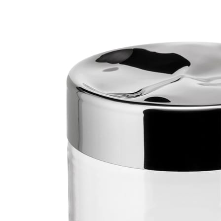 Bocal hermétique Julieta métal verre transparent 75 cl - Alessi