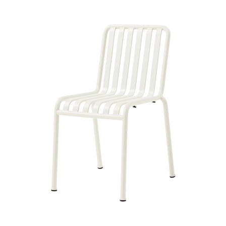 Chaise empilable Palissade métal blanc / Bouroullec, 2016 - Hay