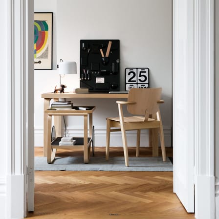 Desserte Tea Trolley 901 bois noir / Alvar Aalto, 1936 - ARTEK