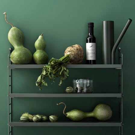 Etagère String® Pocket Bois / L 60 x H 50 cm - Réédition 1949 - String Furniture