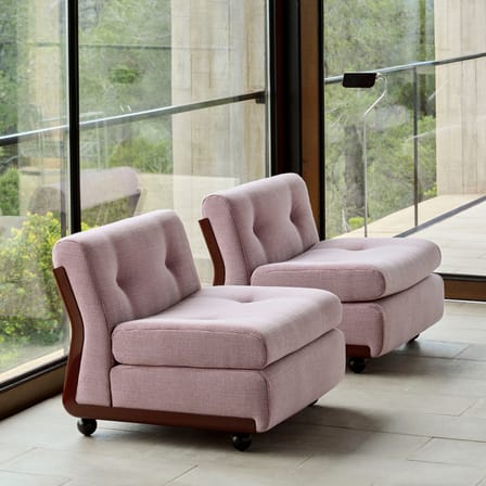 Fauteuil rembourré Amanta / Réédition 1966, Mario Bellini - Hay