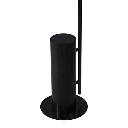 Lampadaire Iris Totem tissu blanc / LED - Ø 80 cm - Dix Heures Dix