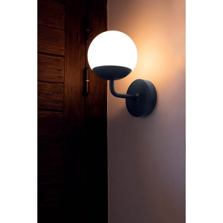 Applique d'extérieur Mooon! LED / Sphère verre - Ø 15 cm - Bluetooth - Fermob