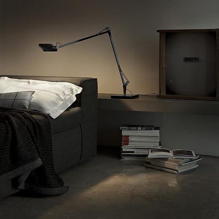 Lampe de table Kelvin LED Green métal noir / Avec économiseur d'énergie - Flos