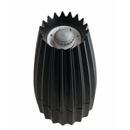 Moulin à épices Gring métal noir / Poivre & sel - Alessi