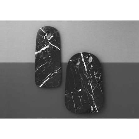 Planche à découper Pebble Large marbre noir / Plateau fromages - Marbre - Normann Copenhagen