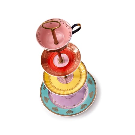 Serviteur Grandpa céramique multicolore / Ø 19,3 x H 44 cm - POLSPOTTEN