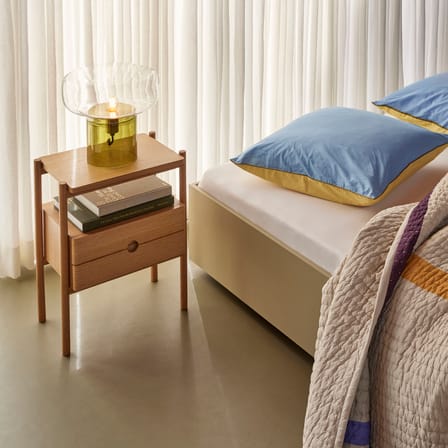 Crave Table lamp glass green - HÜBSCH