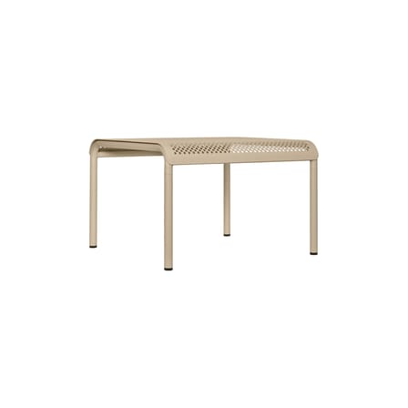 Tavolino Dapple metallo beige / 57 x 57 x H 38,5 cm - Ferm Living