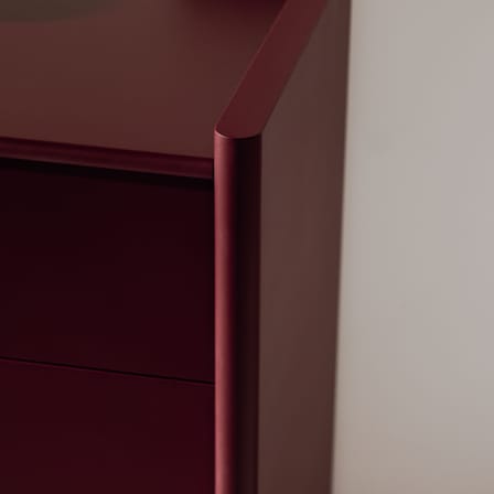 Buffet Rali bois rouge / L 160 x H 91 cm - NOO.MA
