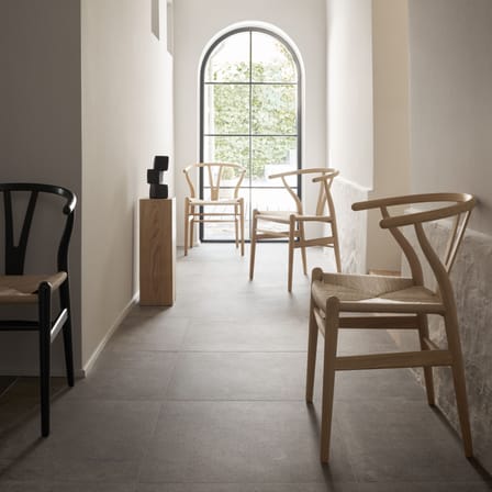 Chaise CH24 - Wishbone Chair bois naturel / Hans J. Wegner, 1950 - Corde de papier - CARL HANSEN & SON