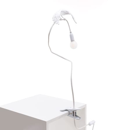 Sparrow / Taking off Clip light plastic material white - Seletti