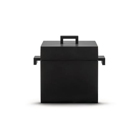 Cocotte La cubica métal noir / Induction - 240 cl / Alessi 100 Values Collection - Alessi