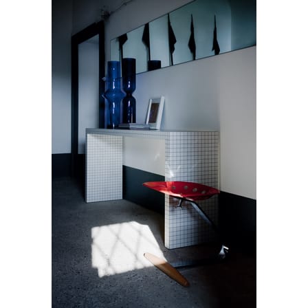 Console Quaderna / L 180 x H 84 cm - Superstudio, 1972 / Plastique lamifié - Zanotta