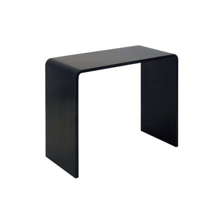 Console Solitaire métal noir / bureau - L 87 x Prof 42 x H 74 cm - Zeus