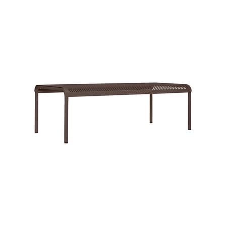 Couchtisch Dapple metall braun / 114 x 57 x H 38,5 cm - Ferm Living