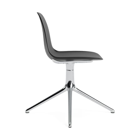 Drehstuhl Form 4L plastikmaterial schwarz - Normann Copenhagen