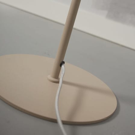 Lampadaire Lisbon métal beige / Orientable - It's about Romi