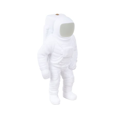 Lampe sans fil rechargeable Flashing Starman LED plastique blanc / Résine / H 33 cm - Diesel living with Seletti