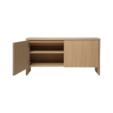 Meuble à chaussures Parcel Low bois naturel / L 100 x H 50 x P 30 cm - Ferm Living