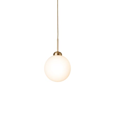 Pendelleuchte Apiales 1 Large glas gold / Ø 20 cm - NUURA