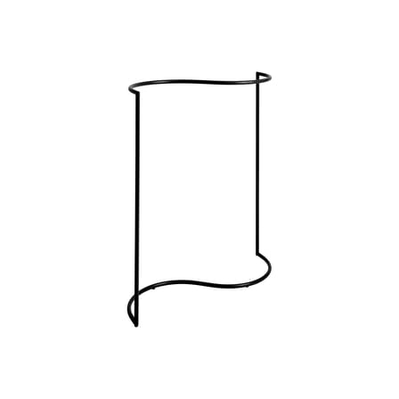Portant Colour Rack métal noir / Forme S - L 144 x P 60 cm - Hay