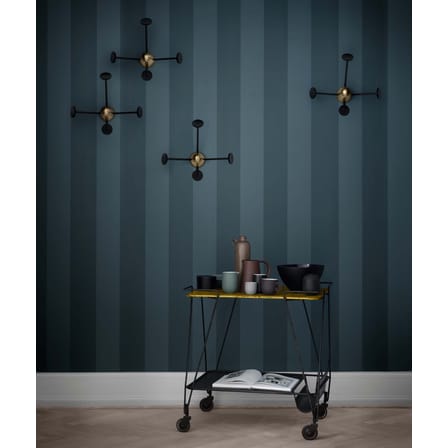 Portemanteau mural Matégot métal noir / Réédition 50' - Gubi