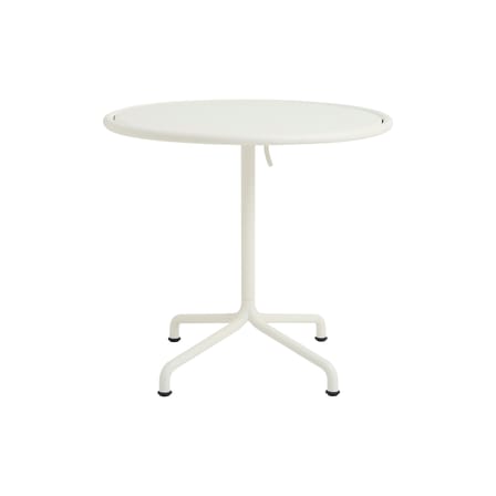 Runder Tisch Deville metall weiß / Ø 80 cm - Hay