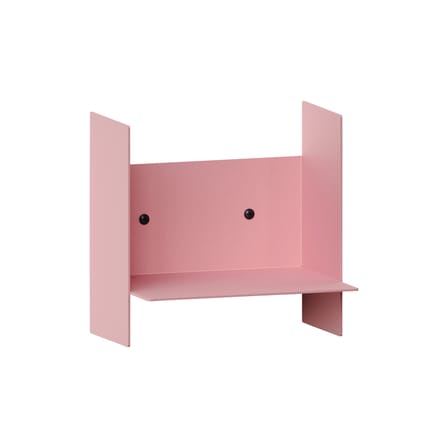 Scaffale Pli metallo rosa / L 20 x P 15 cm - TIPTOE