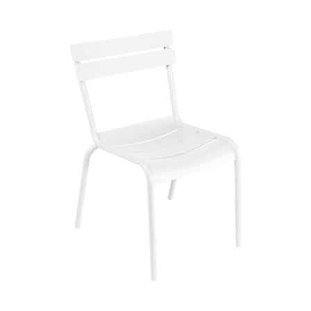 Luxembourg Stacking chair metal white - Fermob