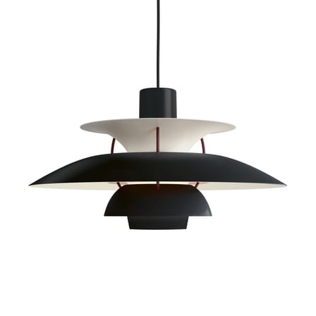 Suspension PH 5 métal noir / Black edition 2025 - Ø 50 cm - Louis Poulsen