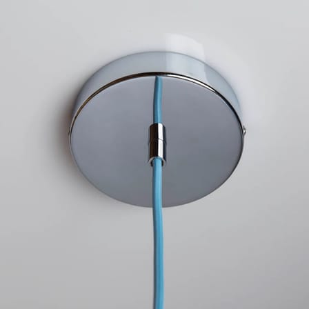 Suspension Soft Serve 03 bleu / Ø 37 x H 30 cm - CRÈME ATELIER