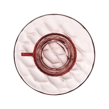 Tasse à café Jellies Family plastique rose / Set tasse + soucoupe - Kartell