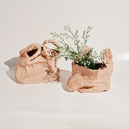 Vase Gala Small keramik rosa - Serax