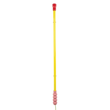 Applique avec prise Superlinea LED verre jaune / L 134,5 cm - Seletti