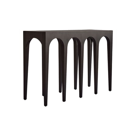 Bow Big Console wood black / L 114 x D 40 x H 80 cm - 101 COPENHAGEN